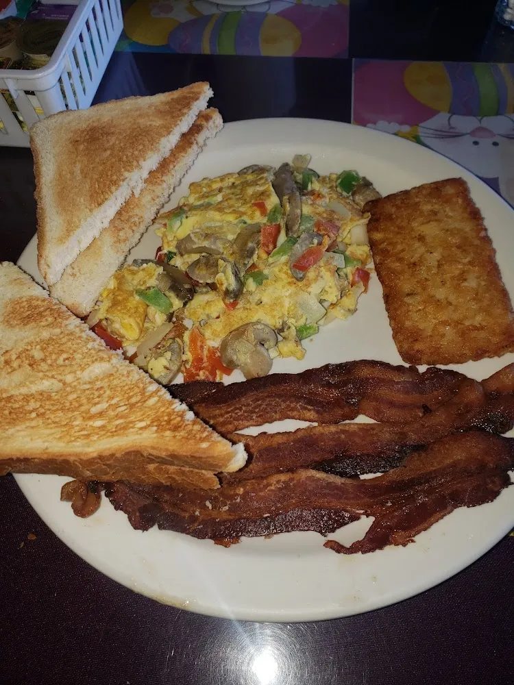 Scrambled Vege Omelette
